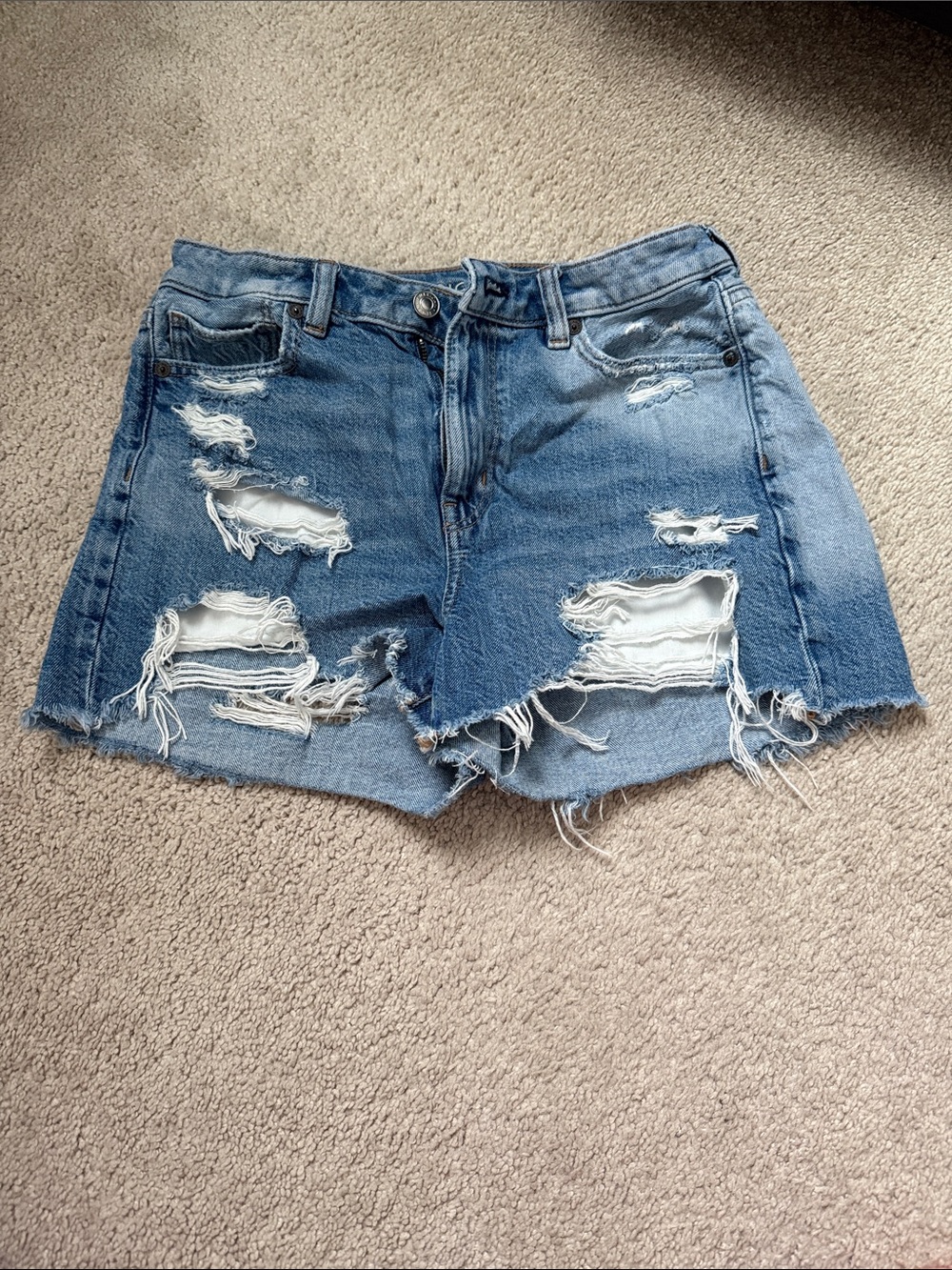 American Eagle Outfitters Distressed Mom shorts